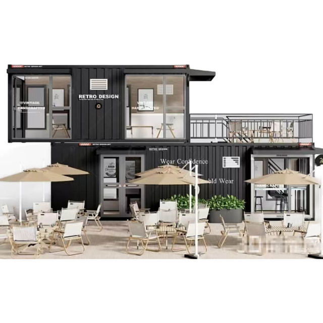 Maison de conteneur d'exp&eacute;dition HS-004