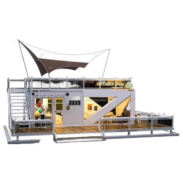 Maison de conteneur d'exp&eacute;dition HS-005