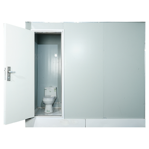 Toilettes portatives en acier sandwich, style simple