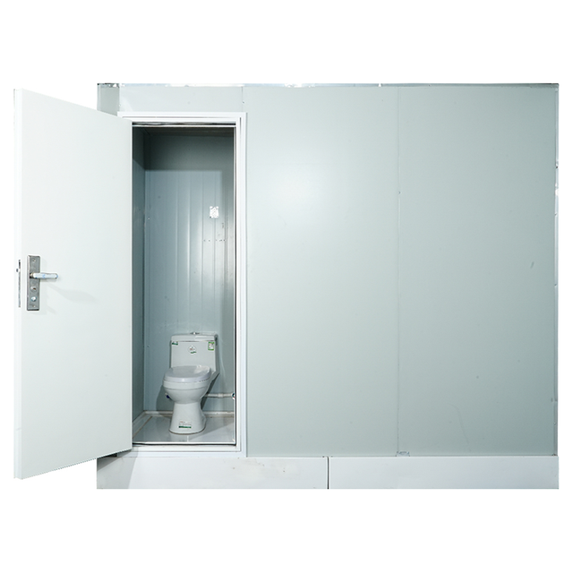 Toilettes portatives en acier sandwich, style simple