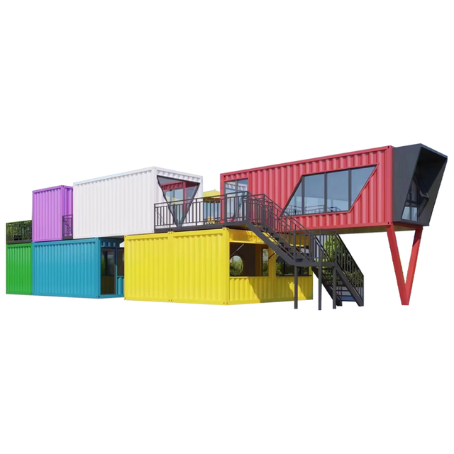 Maison de conteneur d'exp&eacute;dition HS-001