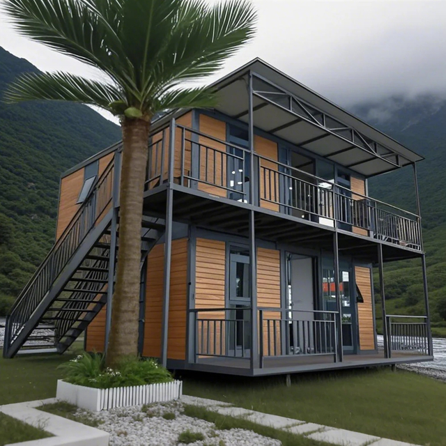 Casa expandible de dos pisos HS-20Ft